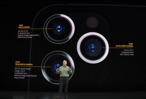 The three camera setting